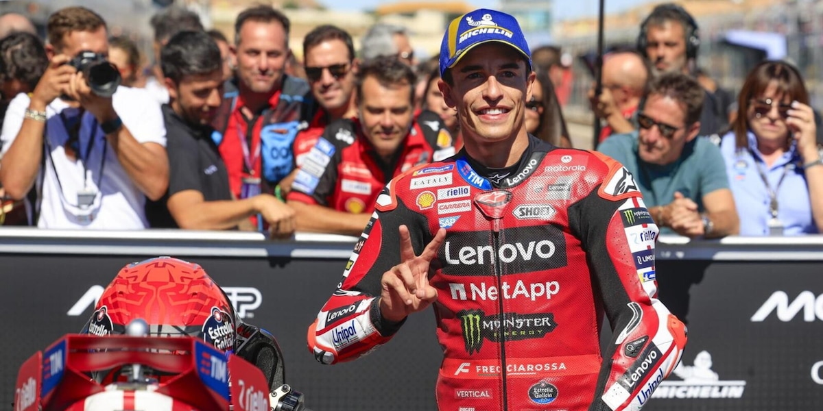 MotoGp Aragon: Marc Marquez vince la Sprint davanti al fratello Alex. Terzo Bezzecchi