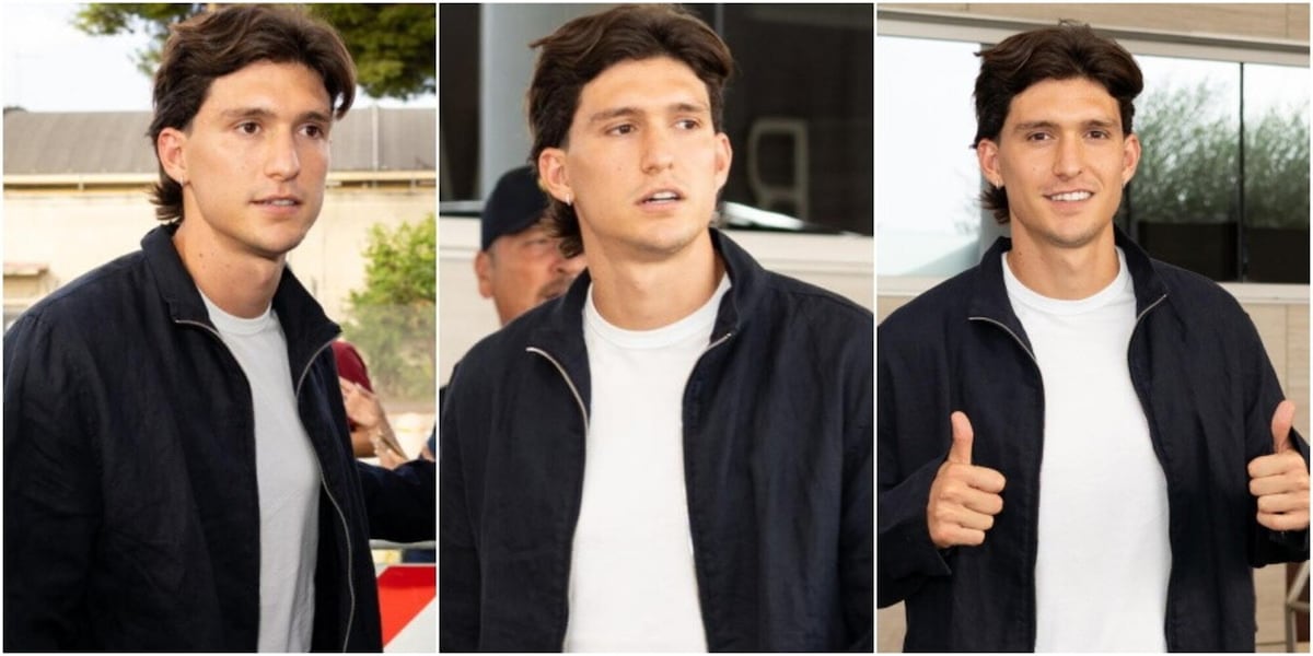Balerdi alla Roma, tutte le foto dell'arrivo a Ciampino