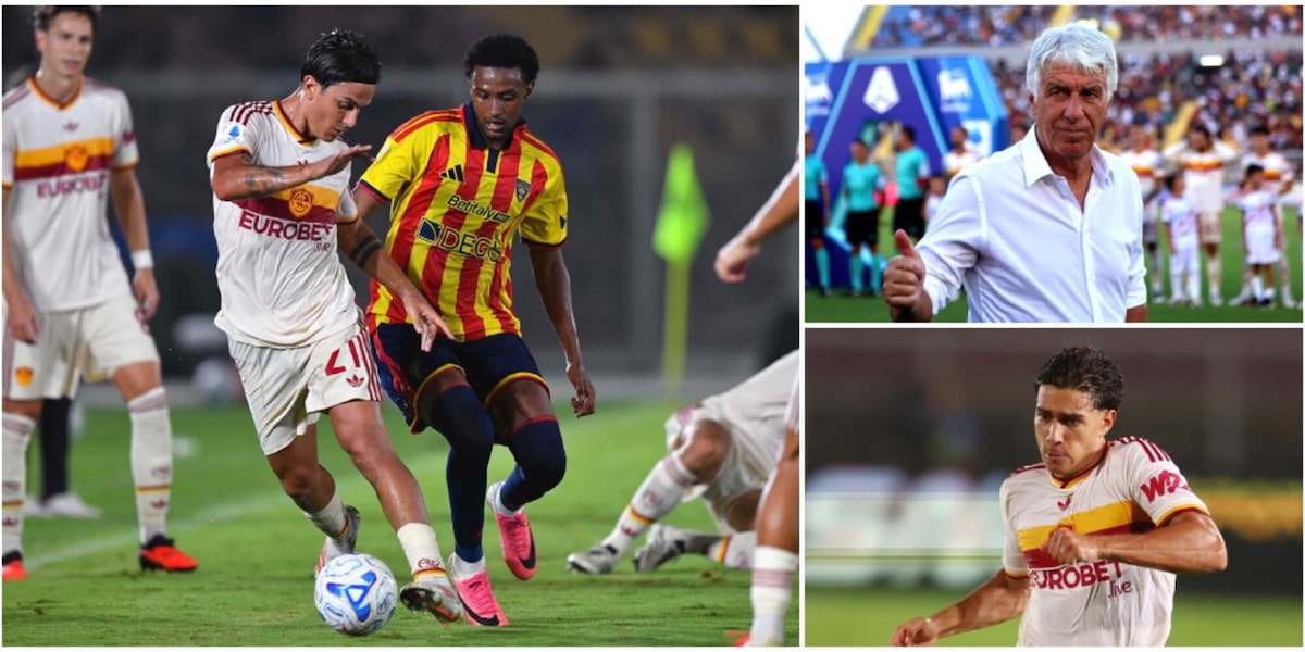 Pagelle Lecce-Roma: Dybala deluxe. Lulli, gamba e personalità. Tutti i voti dei giallorossi FOTO