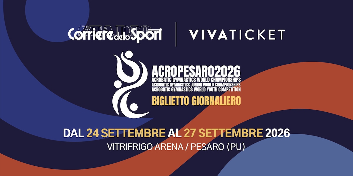 Biglietti Mondiali di Ginnastica Acrobatica: lo spettacolo mondiale arriva in Italia