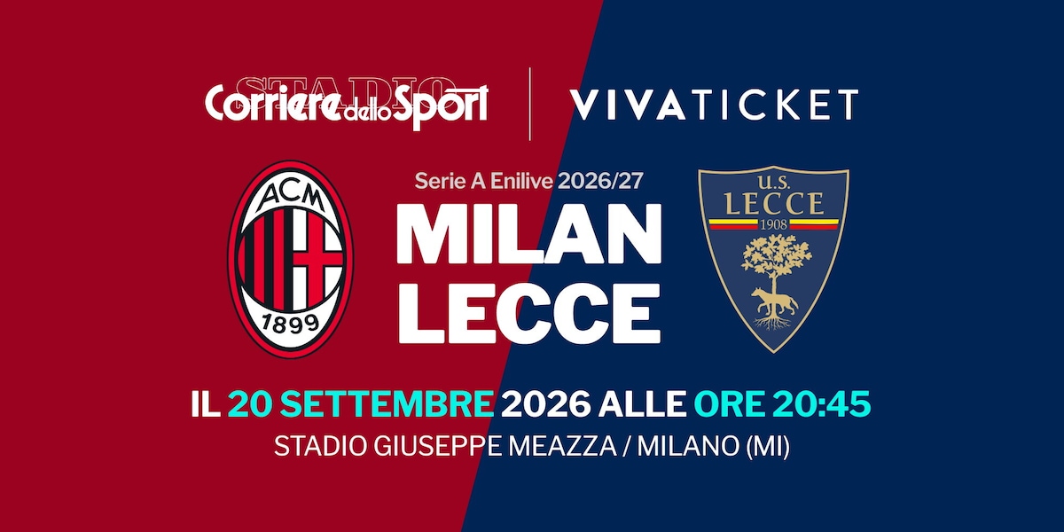 Biglietti Milan-Lecce: assicurati il tuo posto a San Siro