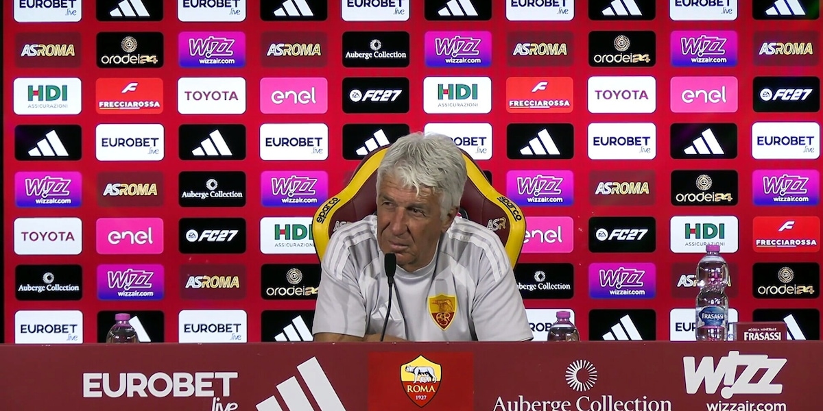 Gasperini su Totti: "Vado a cena con chi voglio"