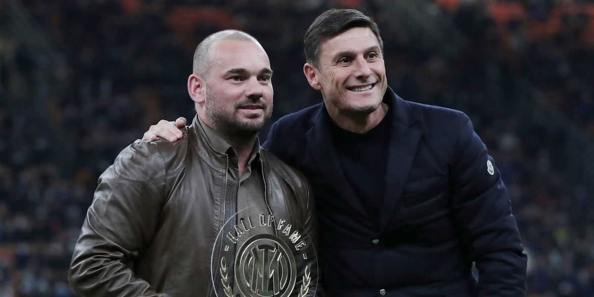 Sneijder e il paragone spietato con l'Inter del 2010: "Nessuno dei calciatori di oggi potrebbe giocare in quella squadra"