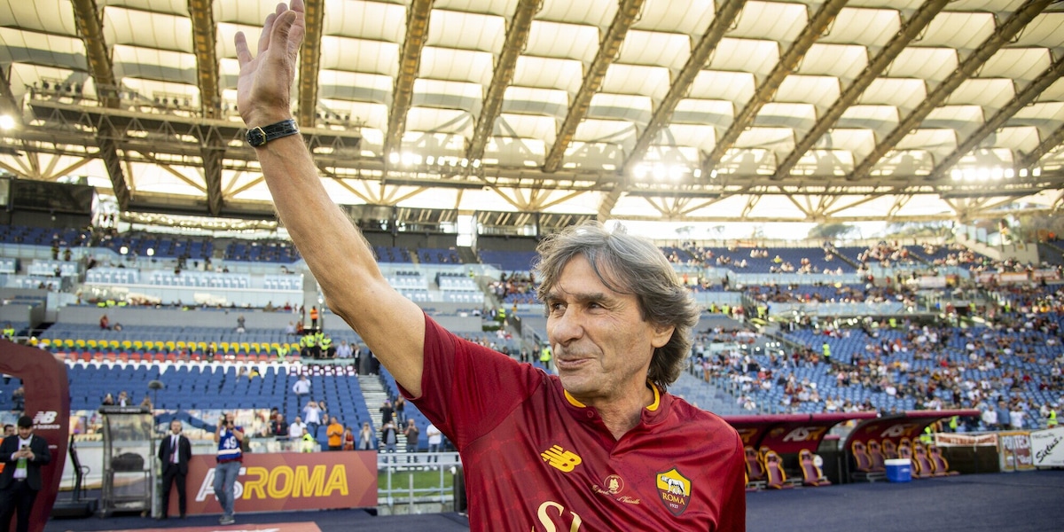 La Roma onori Bruno Conti