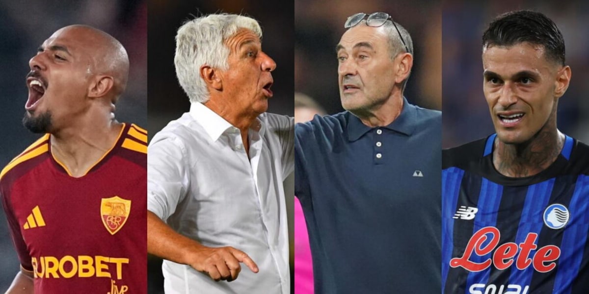 Roma-Atalanta, le formazioni ufficiali di Gasperini e Sarri