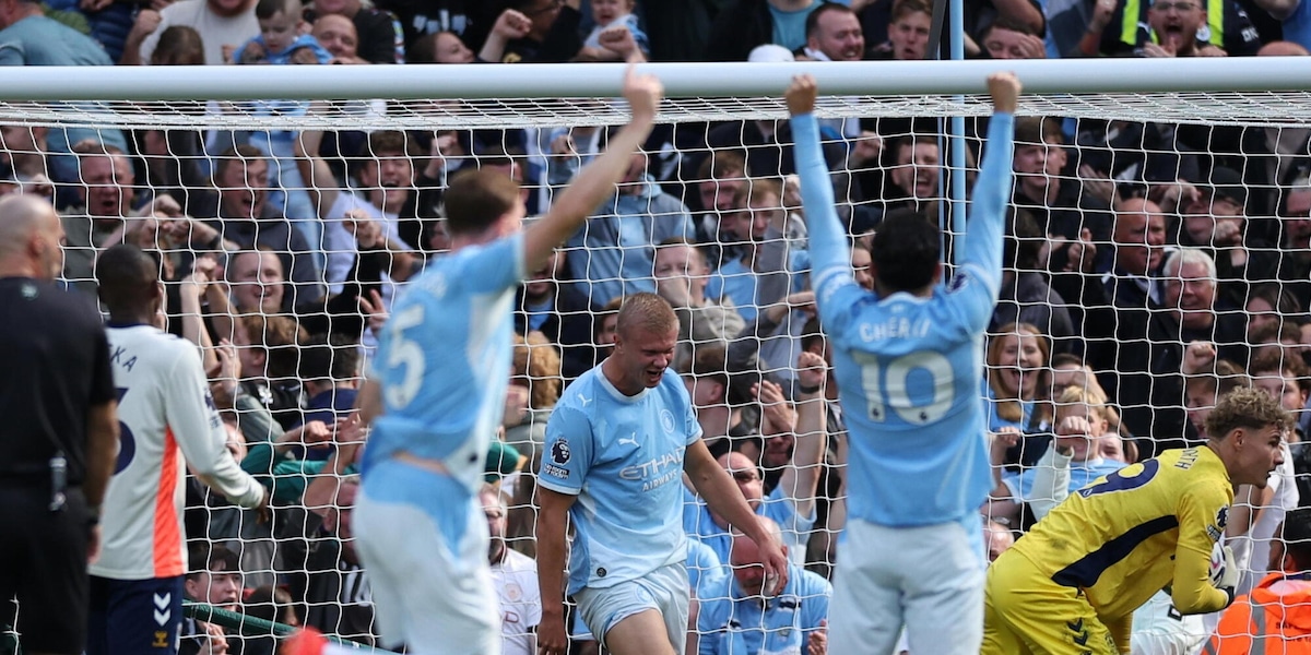 Calcio: il City batte il Coventry, primo punto per il Tottenham di De Zerbi