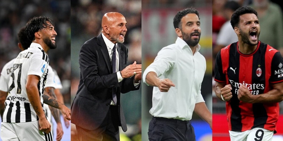 FOTO Juve-Milan, le probabili formazioni di Spalletti e Amorim