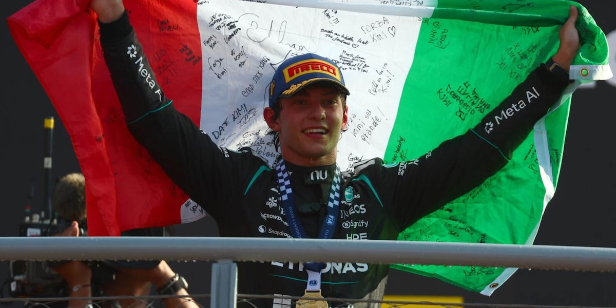 LIVE Antonelli fa la storia: vince a Monza davanti a Russell! Hamilton chiude 6°