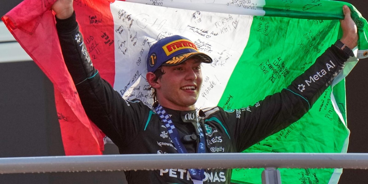 Antonelli da leggenda: vince a Monza partendo diciannovesimo!