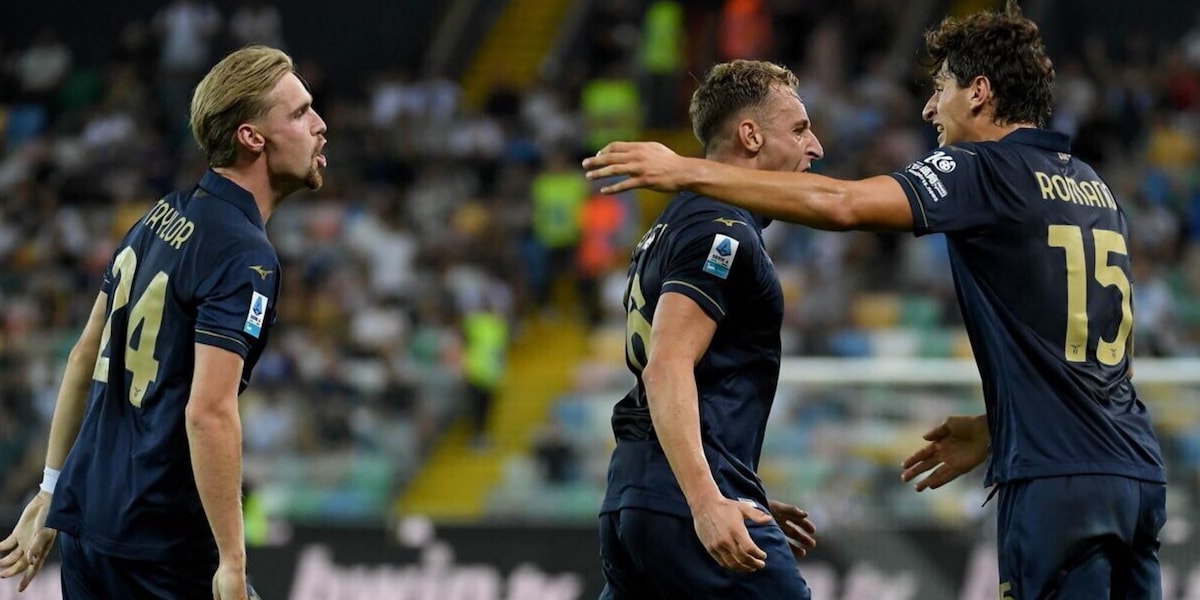 Frattesi e Gudmundsson, la Lazio rimonta l'Udinese e vince ancora. Gattuso è primo con Inter e Roma