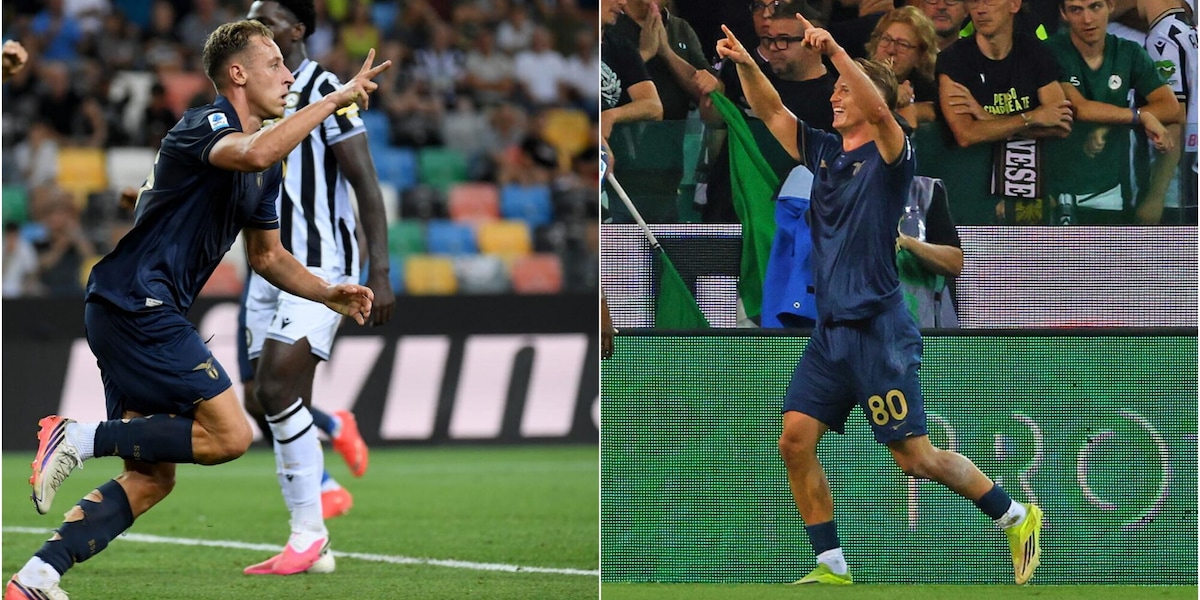 Frattesi e Gudmundsson, la Lazio rimonta l'Udinese e vince ancora. Gattuso è primo con Inter e Roma