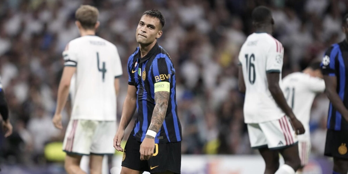 L'Inter si fa male da sola: concede due gol al Real Madrid, poi accorcia con Carlos Alberto ma non basta
