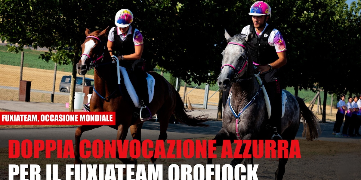 Doppio azzurro al Mondiale per il Fuxiateam Orofiock
