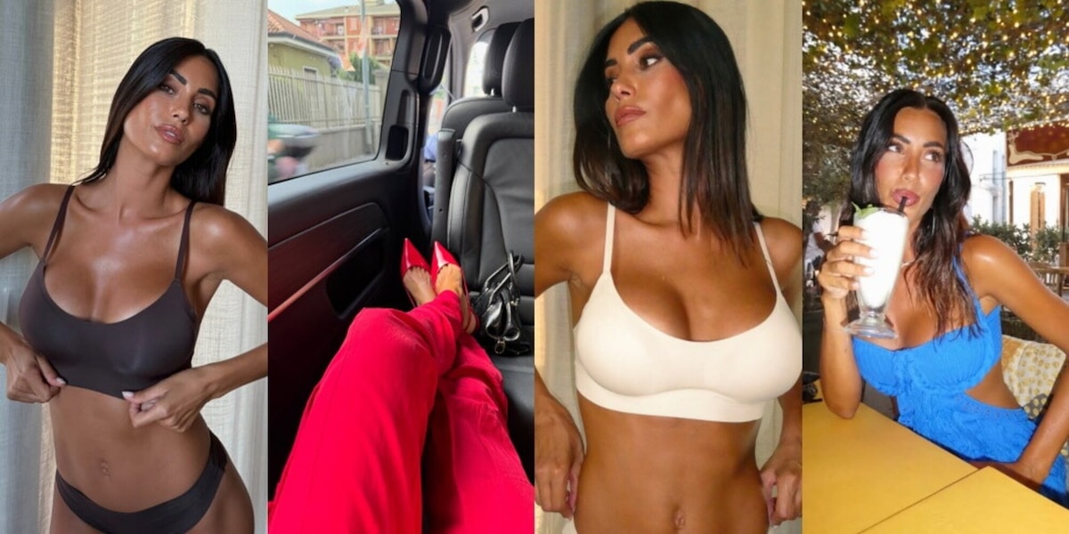 Federica Nargi sensualissima in intimo: gli scatti social mandano in estasi i suoi followers