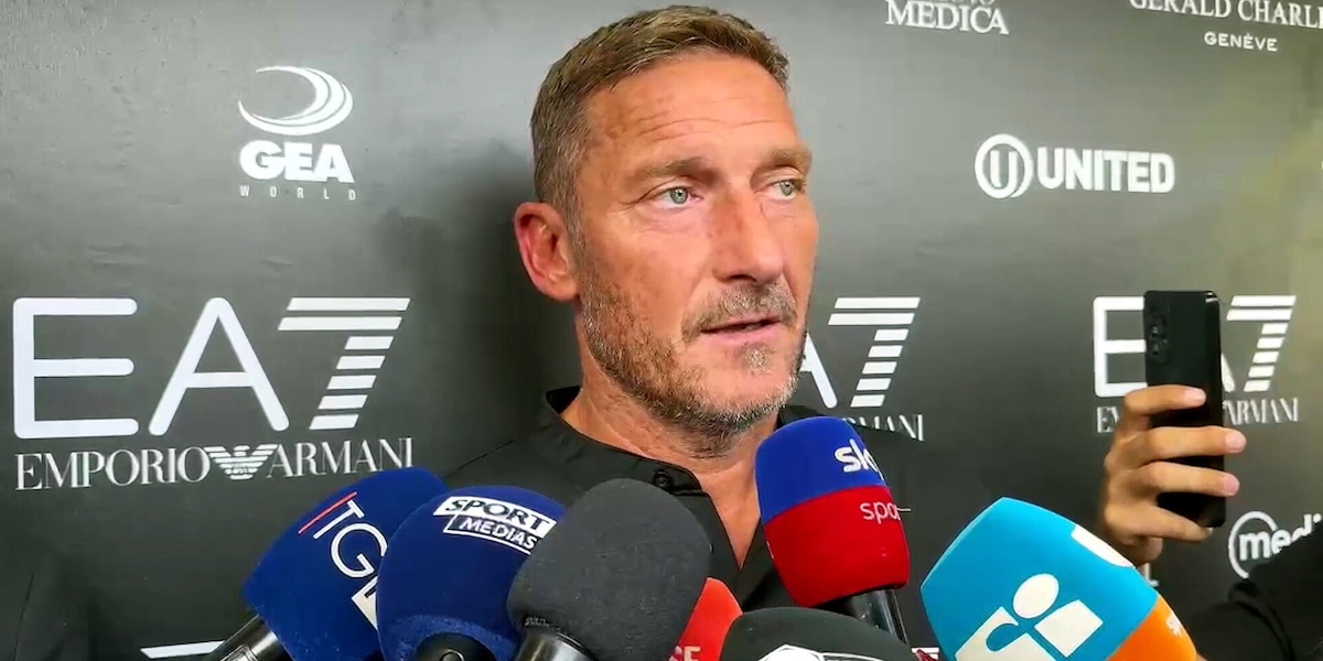 Totti: "La Roma è più avanti di Milan, Juve e Napoli"