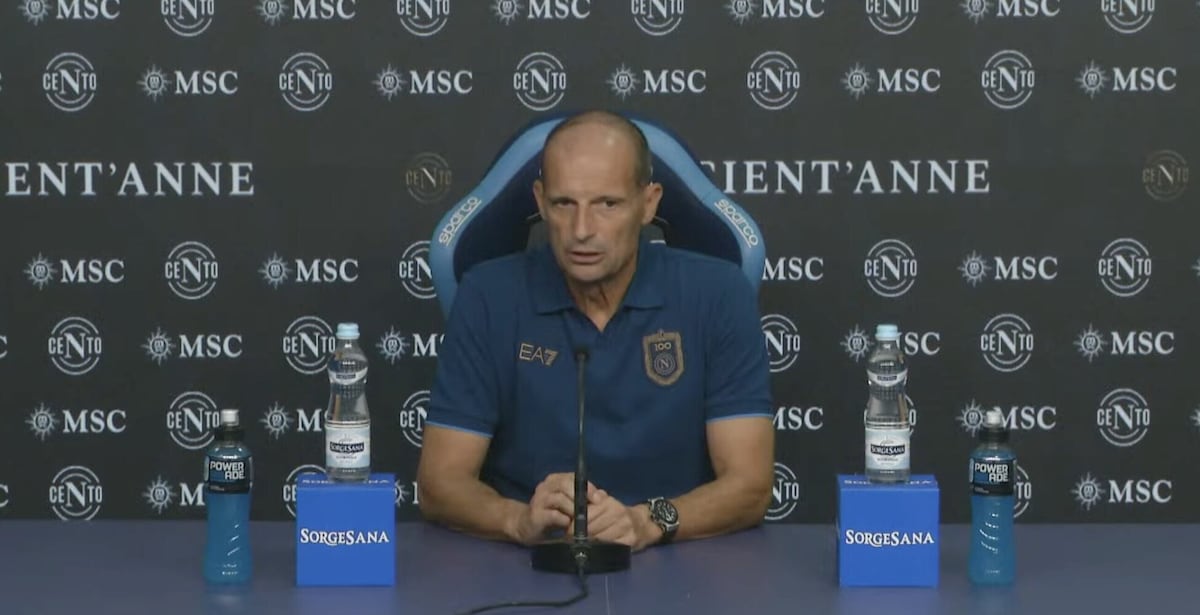 Allegri: “C’è poco da parlare o pensare, il Napoli contro il Bologna deve vincere”