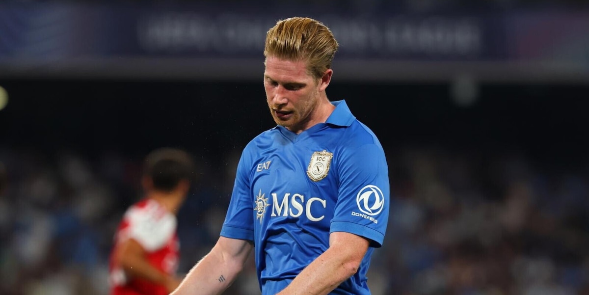 LIVE Napoli-Bologna: tiro potente di De Bruyne, palla alta