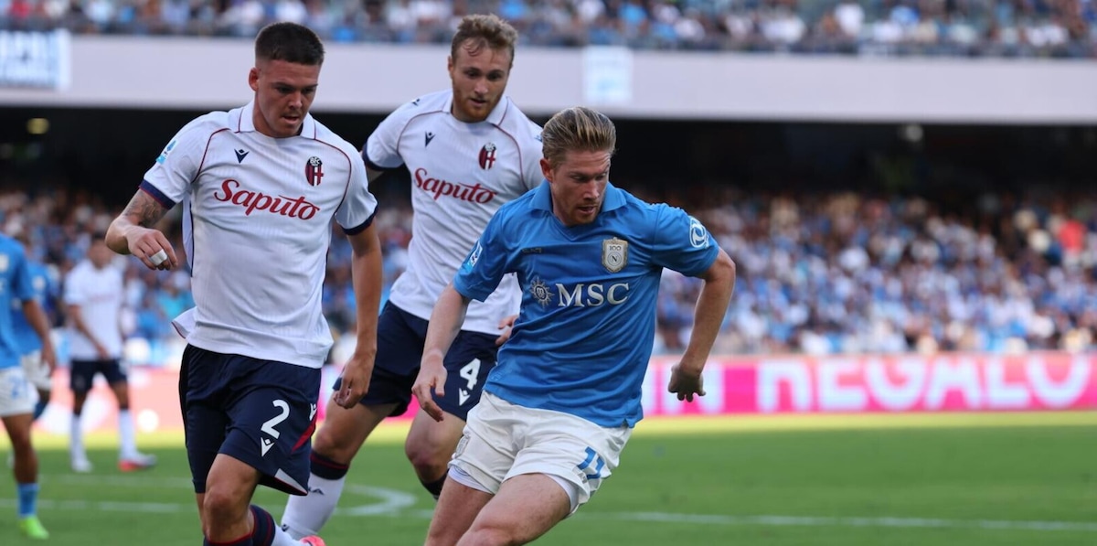 LIVE Napoli-Bologna: finisce il primo tempo
