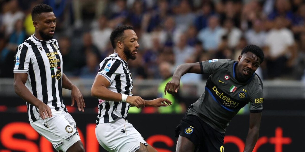 LIVE Inter-Udinese: accorcia Carlos Augusto, pari di Barella