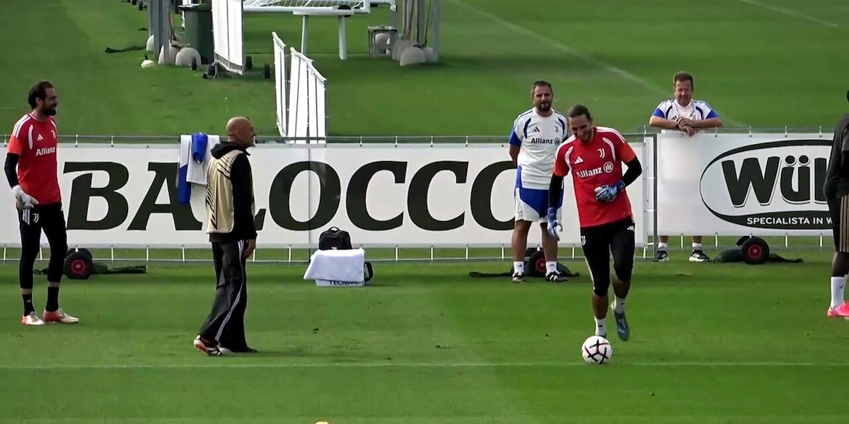 Juventus, anche Spalletti si allena con la squadra