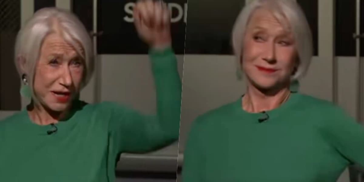 Sorpresa negli Usa, Helen Mirren in diretta tv: "Forza Lecce"