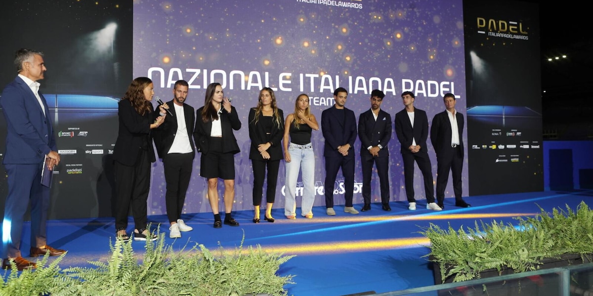 Luciano Buonfiglio agli Italian Padel Awards: "Il padel ha i requisiti per diventare sport Olimpico"