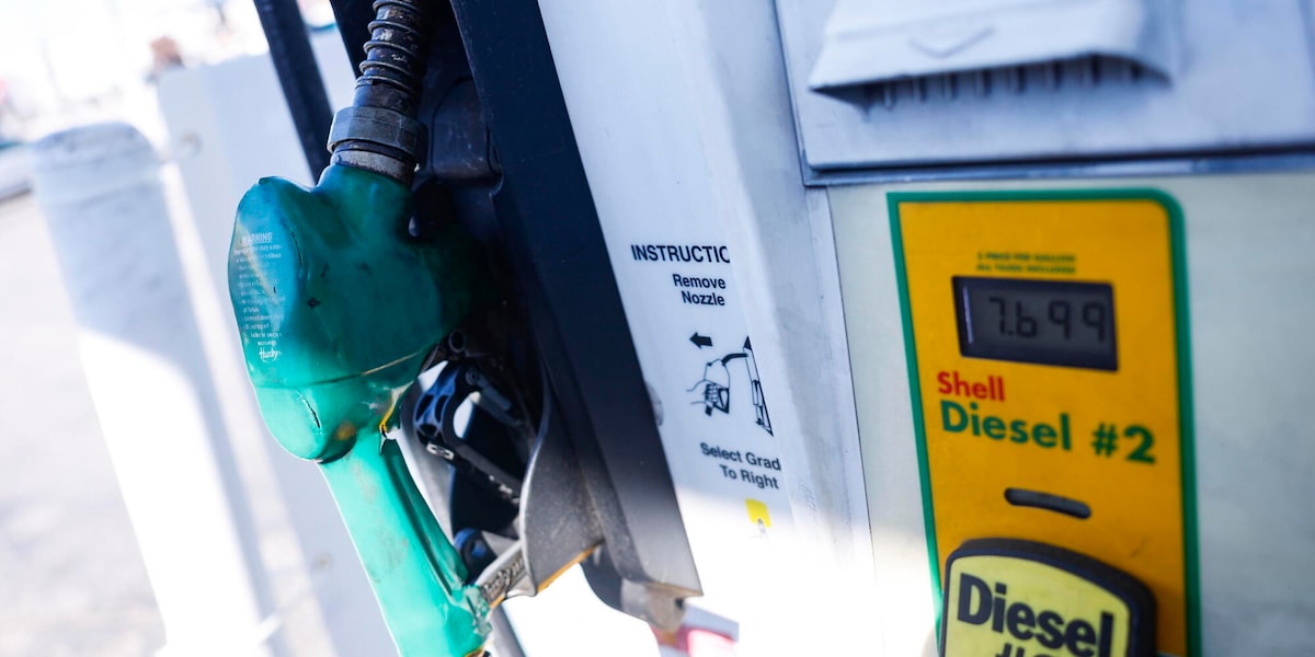 Vola il diesel negli Usa, prezzi al record storico di 6,3956 dollari al gallone