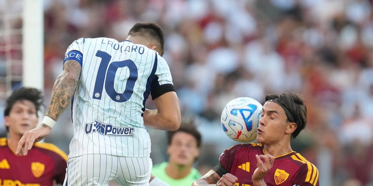 LIVE Roma-Inter: accorcia Lautaro Martinez al 46'