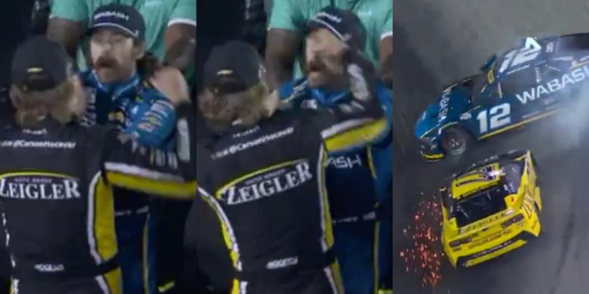 Prima l'incidente in pista, poi la rissa furiosa tra i piloti: cosa è successo in Nascar