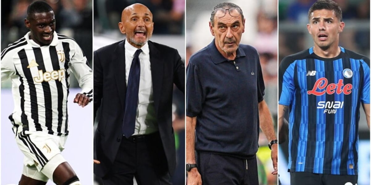 Juve-Atalanta, le formazioni ufficiali di Spalletti e Sarri