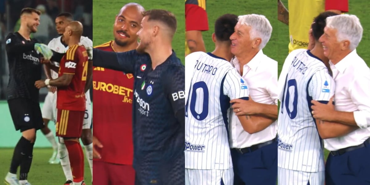Il siparietto tra Malen e Martinez, poi Gasperini va da Lautaro: "Vaff...". Cosa è successo dopo Roma-Inter