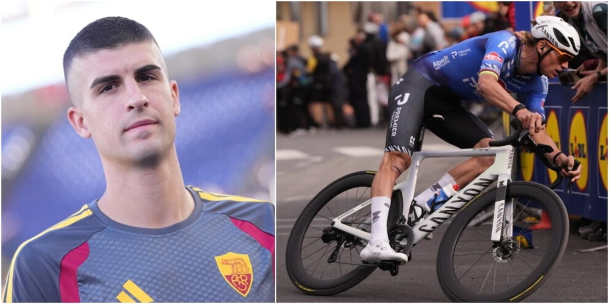 Mancini ha "copiato" Mathieu van der Poel: l'aneddoto sulla sua bicicletta giallorossa 
