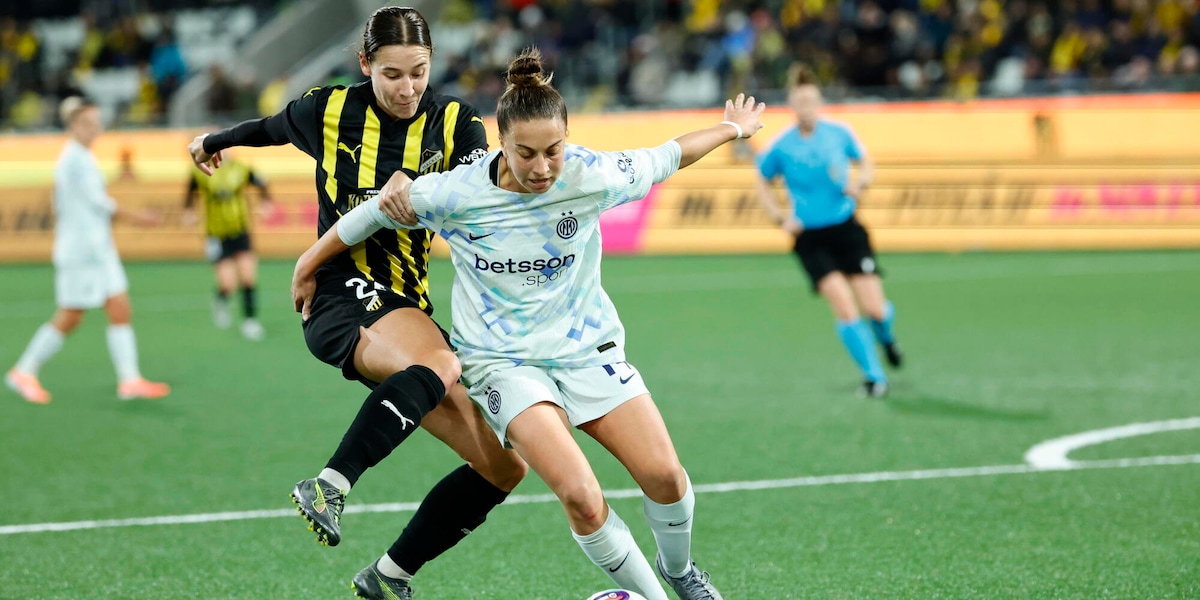 Champions donne: esordio con vittoria per l'Inter Women, battuto l'Häcken