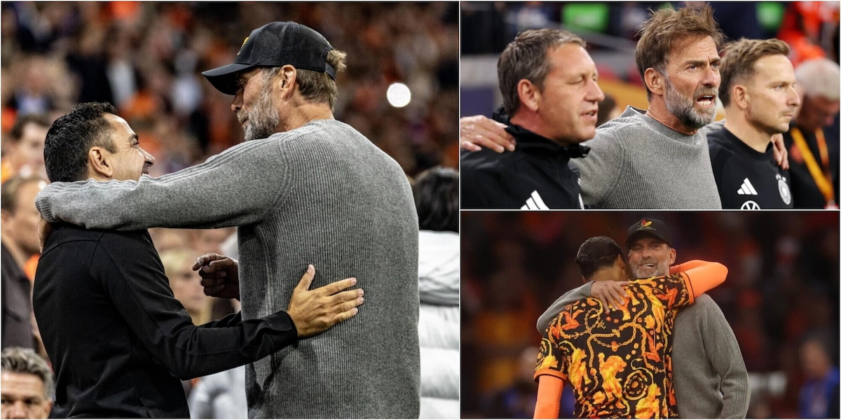 Klopp, abbracci ed emozioni forti al debutto da ct della Germania FOTO