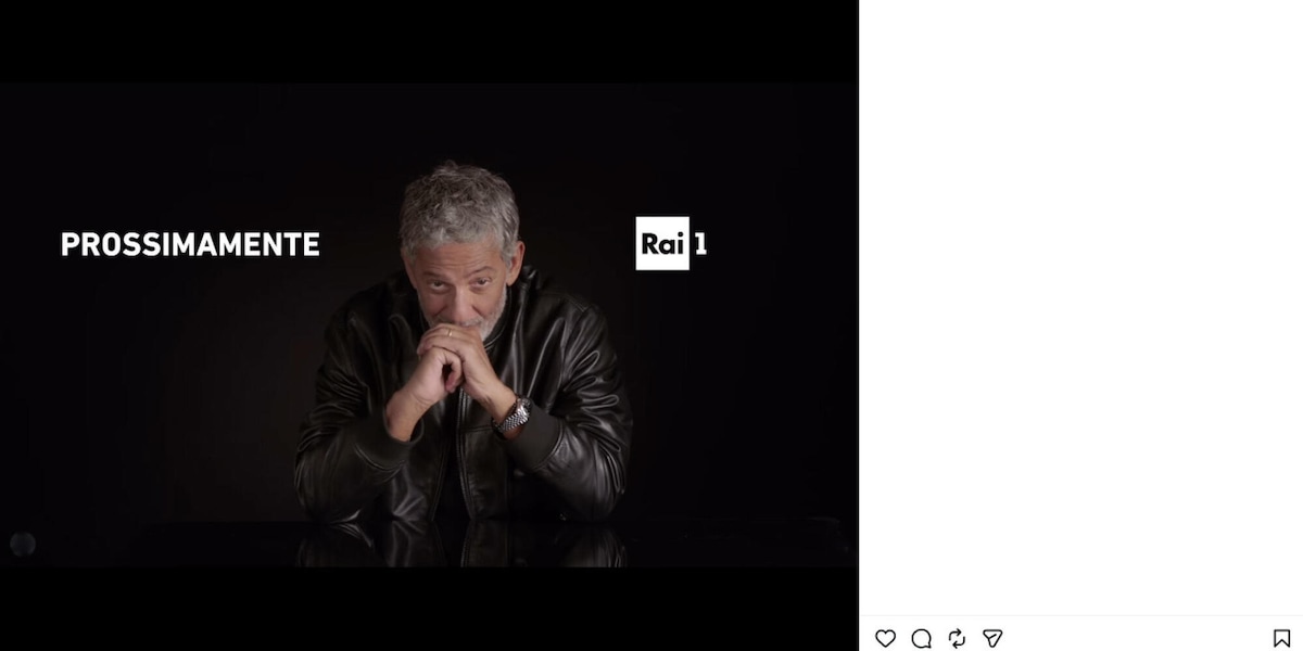 Fiorello torna a sorpresa su Rai1, l'annuncio sui social in stile Brad Pitt