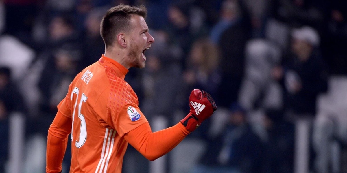 Juve, riecco Neto: il portiere è sbarcato a Caselle, sarà lui il vice di Vicario