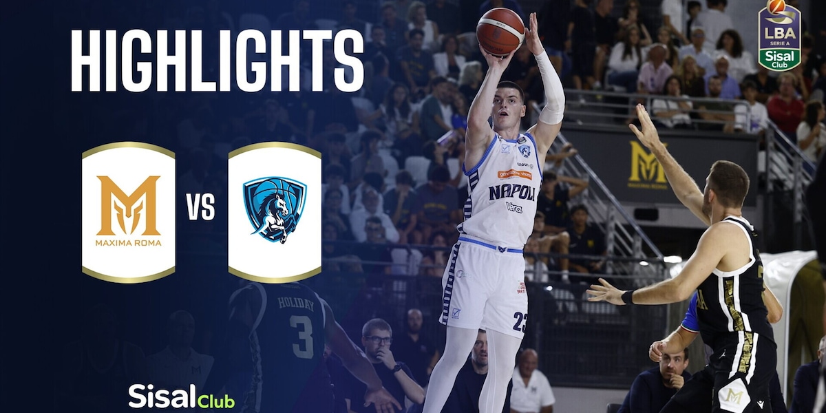 Maxima Roma - Napoli Basketball | Highlights Serie A SisalClub 2026/27