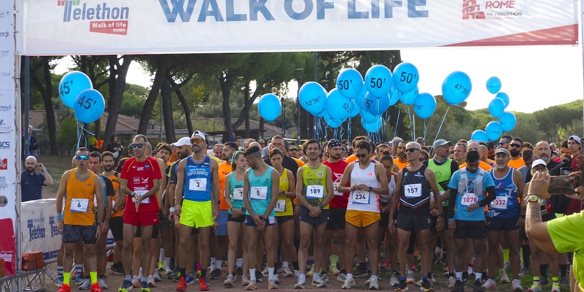 2.200 persone alla  “Walk Of Life” di Roma, raccolti circa 55.000 euro