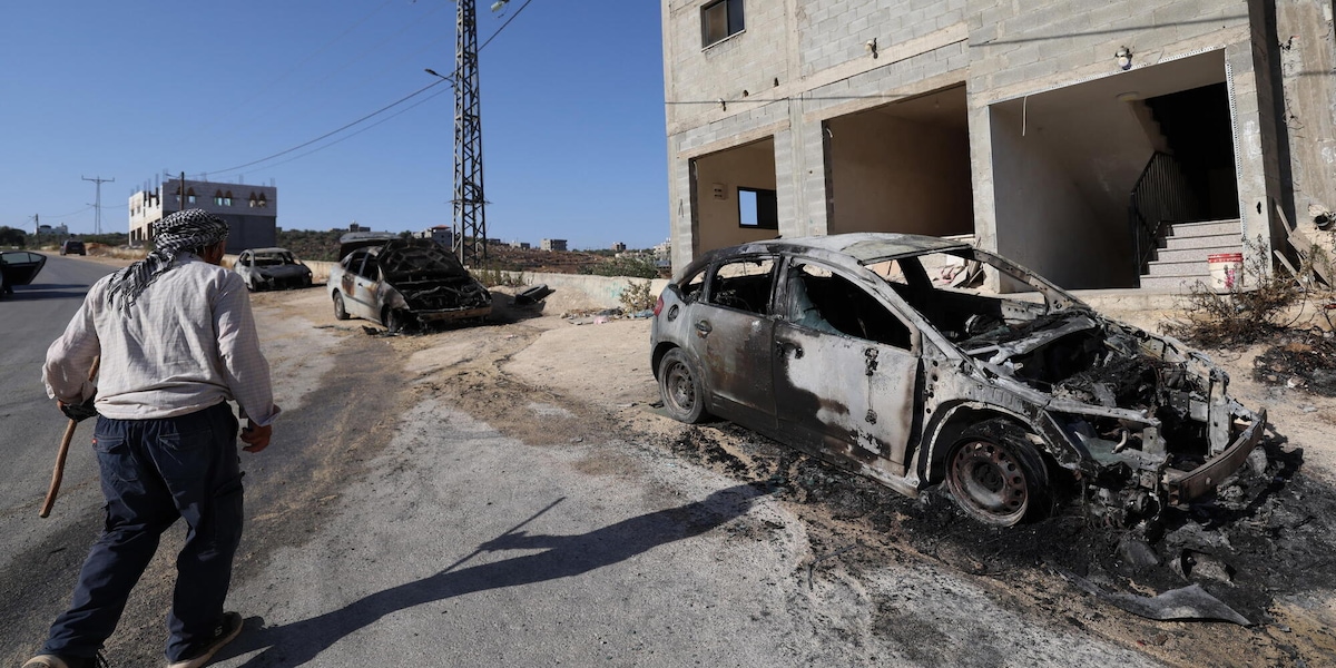 Scontri tra coloni e forze di sicurezza israeliane in Cisgiordania