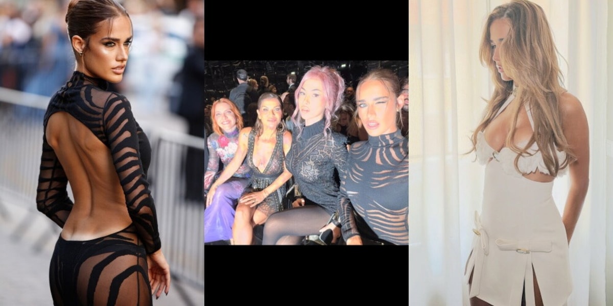 Clara Soccini conturbante alla Fashion Week: il look per le sfilate è davvero focoso. E con Noemi, Anna e Alessandra Amoroso...