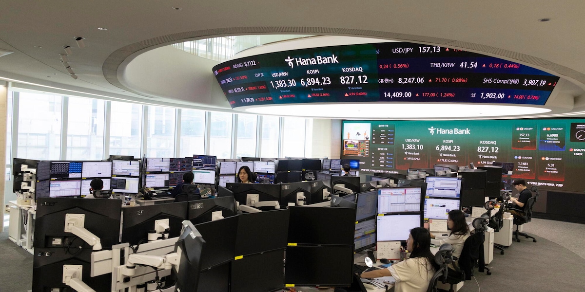 Borsa: l'Asia chiude in netto calo tra Medio Oriente e banche centrali