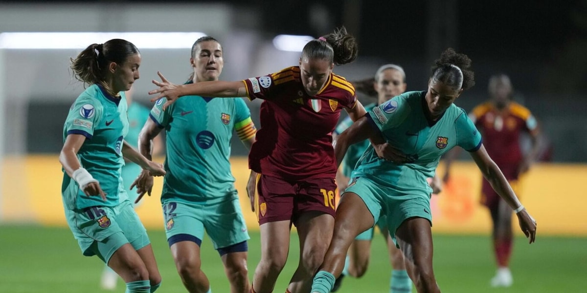 Champions League Femminile: troppo Barcellona per la Roma, le blaugrana segnano sei gol