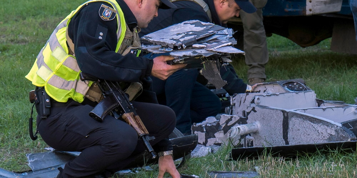 Drone russo colpisce una scuola a Kiev, strage sfiorata, illesi i bambini