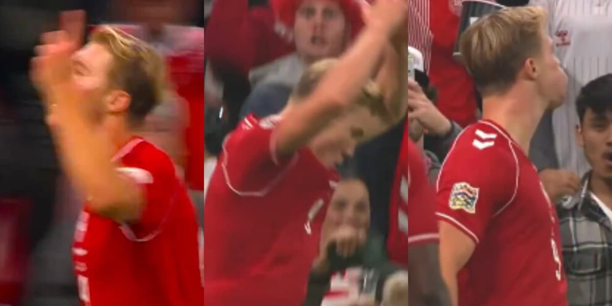 Hojlund segna al Portogallo ed esulta con il 'sium' di Cristiano Ronaldo: il gesto diventa virale! FOTO