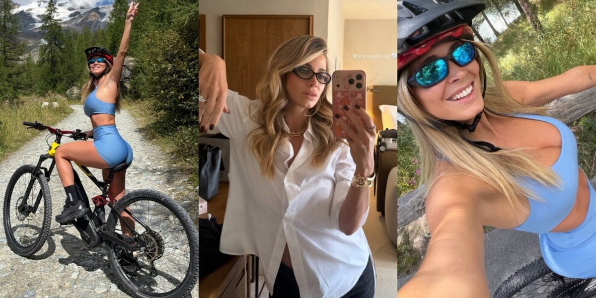 Diletta Leotta si gode la pausa nazionale: dal relax in bici alla fuga a Roma
