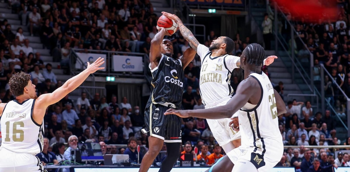 Virtus Bologna batte Maxima Roma in volata, trascinata da un super Carr