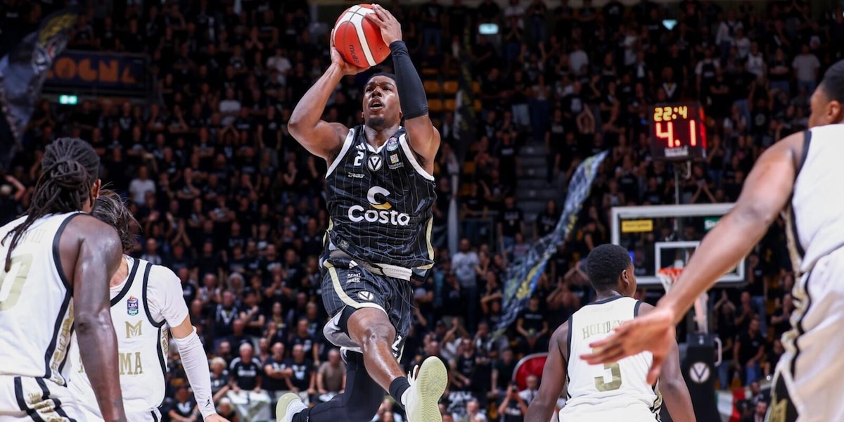 La Maxima Roma spaventa la Virtus Bologna, poi si fa riprendere: guarda gli highlights