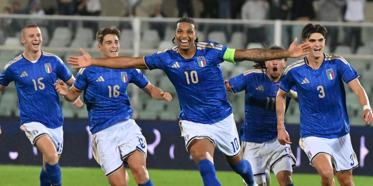 L’Italia Under 21 si qualifica agli Europei 2027: goleada straordinaria alla Polonia