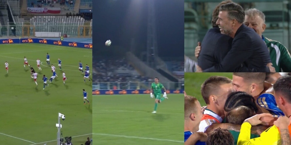 Ndour, che magia da 65,5 metri: il gol pazzesco alla Polonia fa impazzire Baldini e Barzagli FOTO