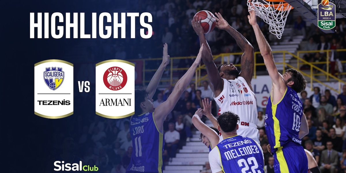 Tezenis Verona - Armani Olimpia Milano | Highlights Serie A SisalClub 2026/27